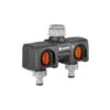 2-weg Waterverdeler Gardena -Tuingereedschap Winkel 2 weg waterverdeler gardena g8193 2 weg waterverdeler gardena hiermee kunt u gelijktijdig twee accessoires aansluiten op een kra
