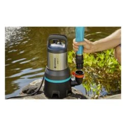 Gardena Aquasensor Dompel/Vuilwaterpomp 19500 -Tuingereedschap Winkel aquasensor dompel vuilwaterpomp 19500 g9049 aquasensor dompel vuilwaterpomp 19500 is een innovatieve 2 in 1 dompelpomp voor hoge 4