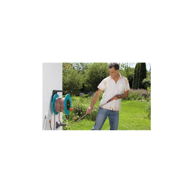 Gardena Classic Muurslanghouder 60 Met Slanggeleider 4 Gardena Classic Muurslanghouder 60 Met Slanggeleider - Afbeelding 2