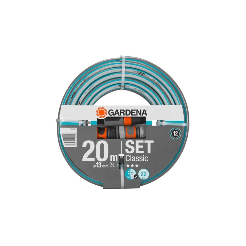 Gardena Classic Tuinslang Met Aansluitarmaturen 13 Mm (1/2") 20 M 4 Gardena Classic Tuinslang Met Aansluitarmaturen 13 Mm (1/2") 20 M - Afbeelding 2