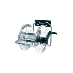 Talen Tools Draagbare Muurhaspel Verzinkt Voor 25 M 1/2" Of 5/8" Slang