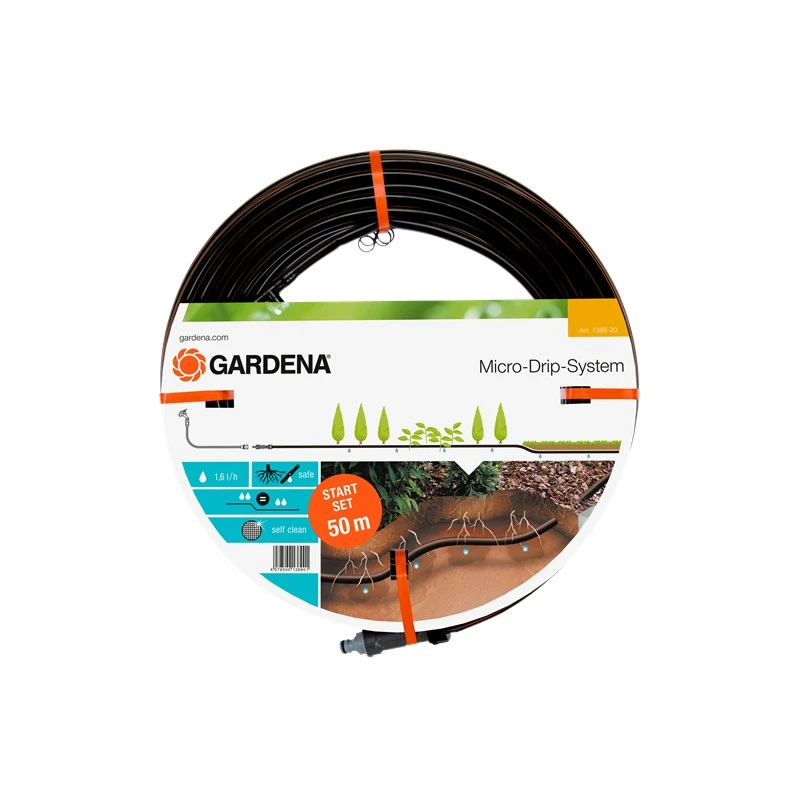 Gardena Druppelbuis Ondergronds 13,7mm 50m 3 Gardena Druppelbuis Ondergronds 13,7mm 50m