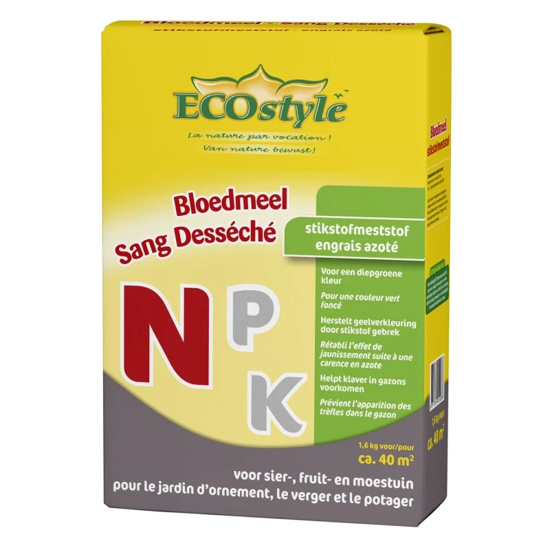 Ecostyle Bloedmeel 1.6 Kg 3 Ecostyle Bloedmeel 1.6 Kg