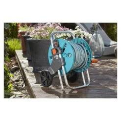 Gardena AquaRoll S Slangenwagen Set -Tuingereedschap Winkel gardena aquaroll s slangenwagen set g18502 gardena aquaroll s slangenwagen set zorgt voor ruimtebesparende opslag van de tuinsla 3