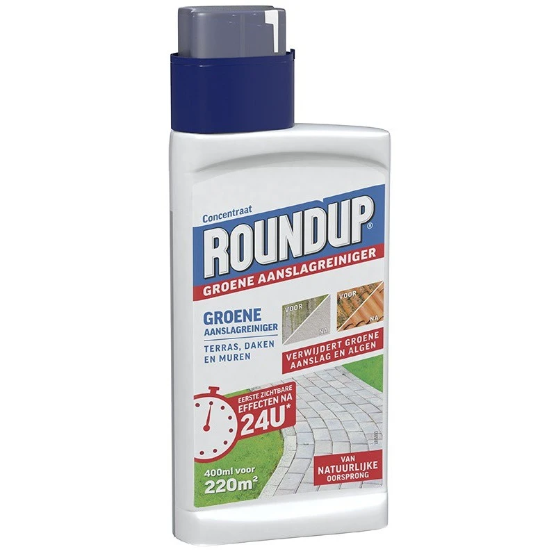 Roundup Groene Aanslag Reiniger Concentraat 400ml 3 Roundup Groene Aanslag Reiniger Concentraat 400ml