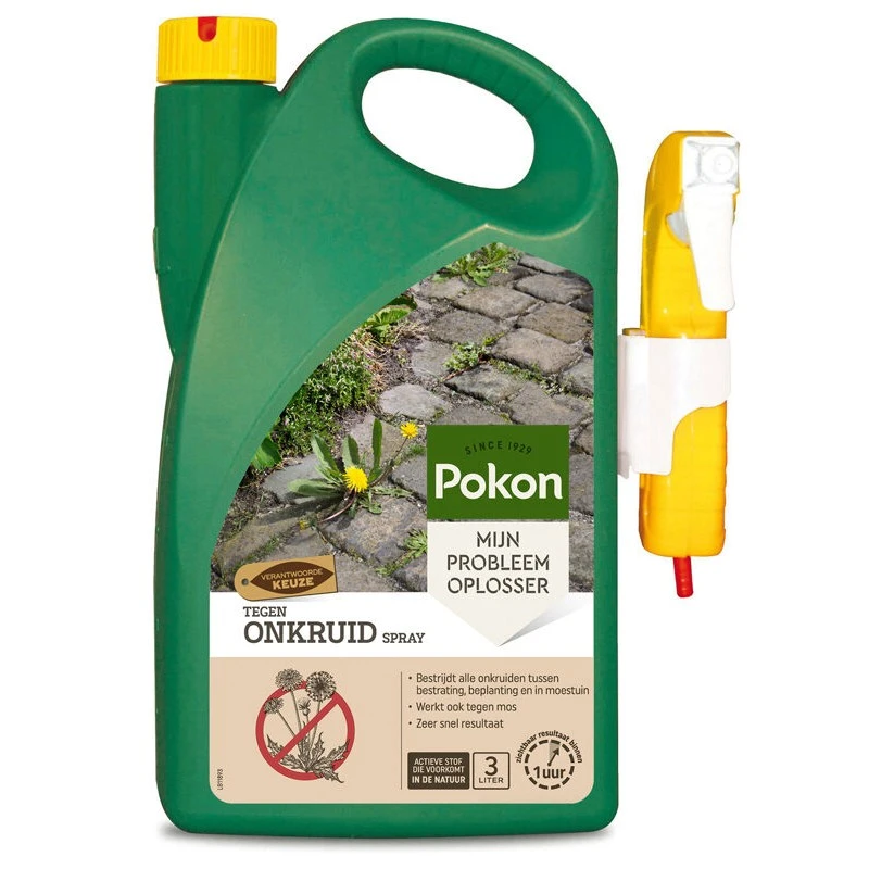 Pokon Tegen Onkruid Spray 3 Liter 3 Pokon Tegen Onkruid Spray 3 Liter